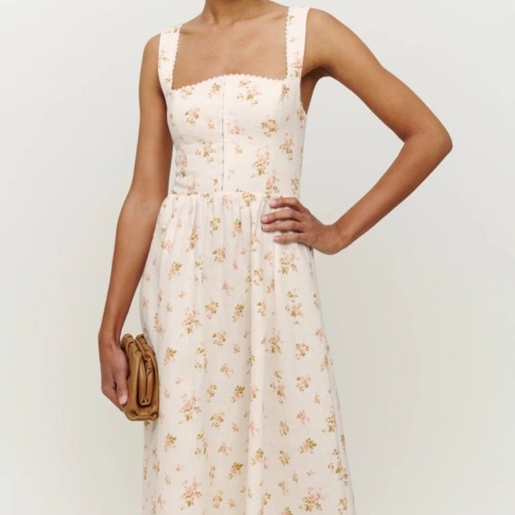 Reformation tagliatelle linen dress - Picture 1 of 4